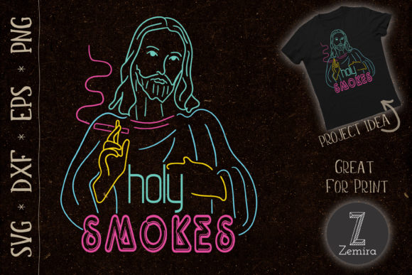 Jesus Holy Smokes Funny: Graphics & T-Shirt Designs Review