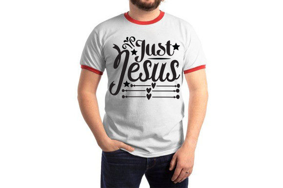 Jesus SVG Design: Graphics for T-Shirt Designs