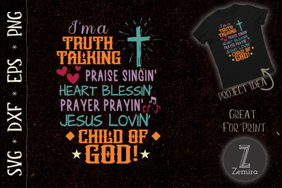 Truth Blessing Pray Child God Christian Graphics Review
